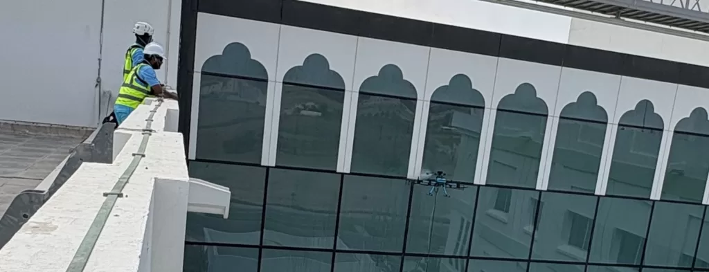 Drone High Access Cleaning